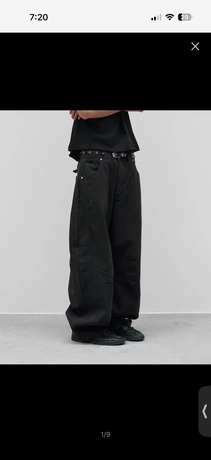 (미사용) 9999아카이브 테크니컬 커버드 팬츠 상품이미지1
