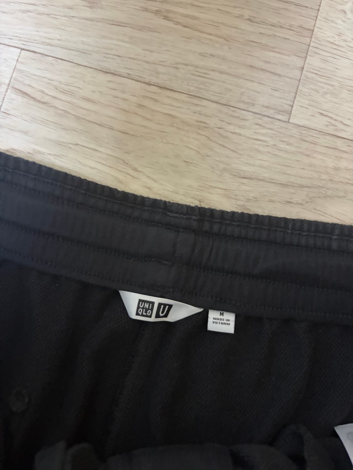 (M) 유니클로 U 26ss 스웨트커브팬츠 블랙 상품이미지2