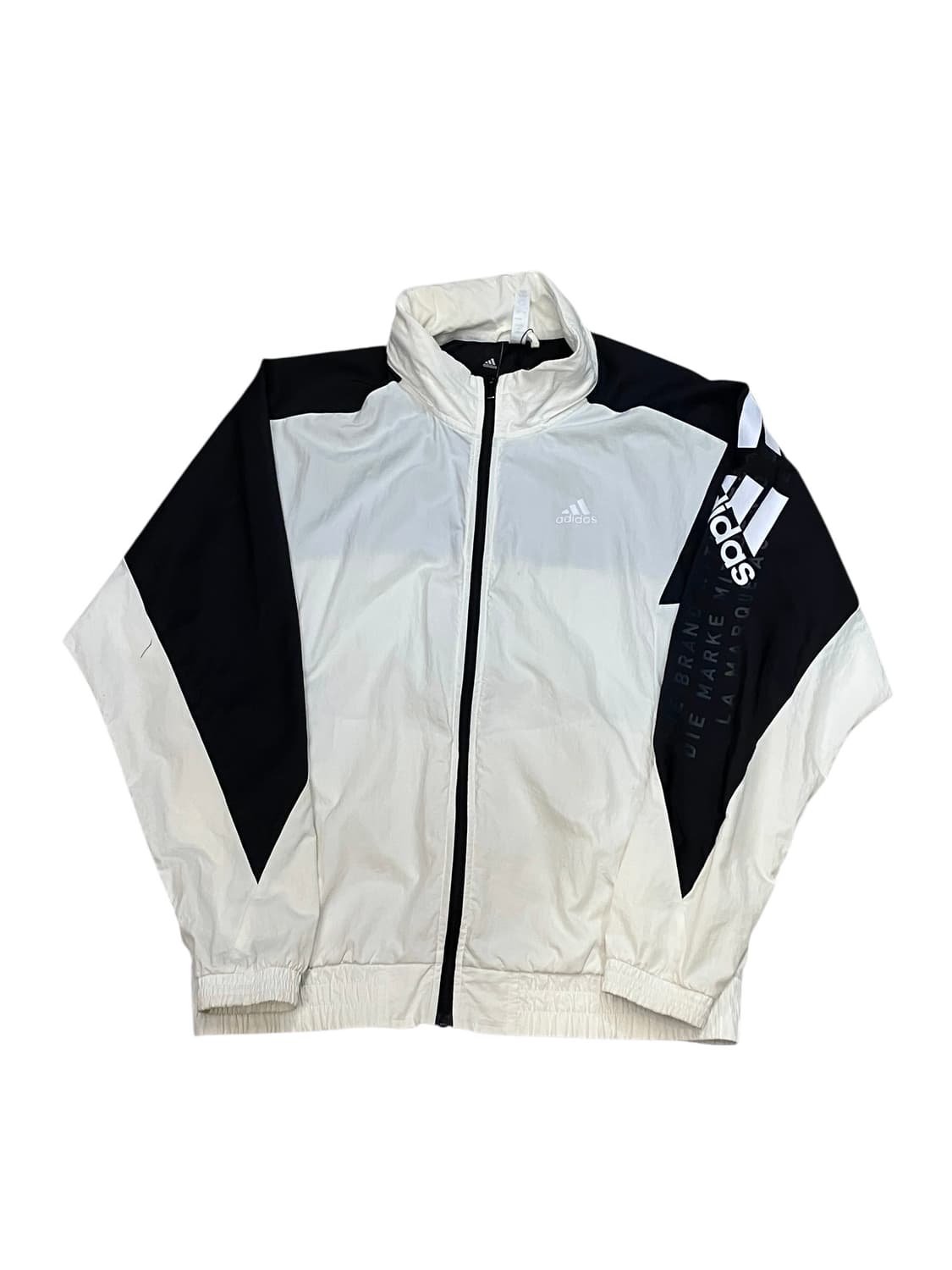 아디다스 바람막이 화이트 L  #csz3364 상품이미지3