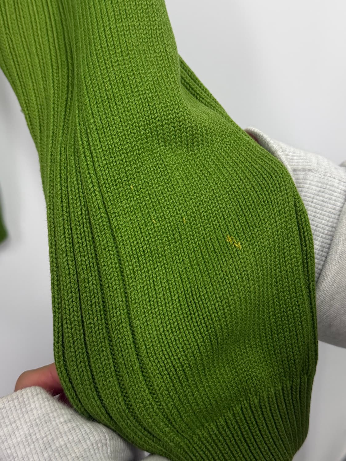 타미힐피거 그린 니트집업 상품이미지6