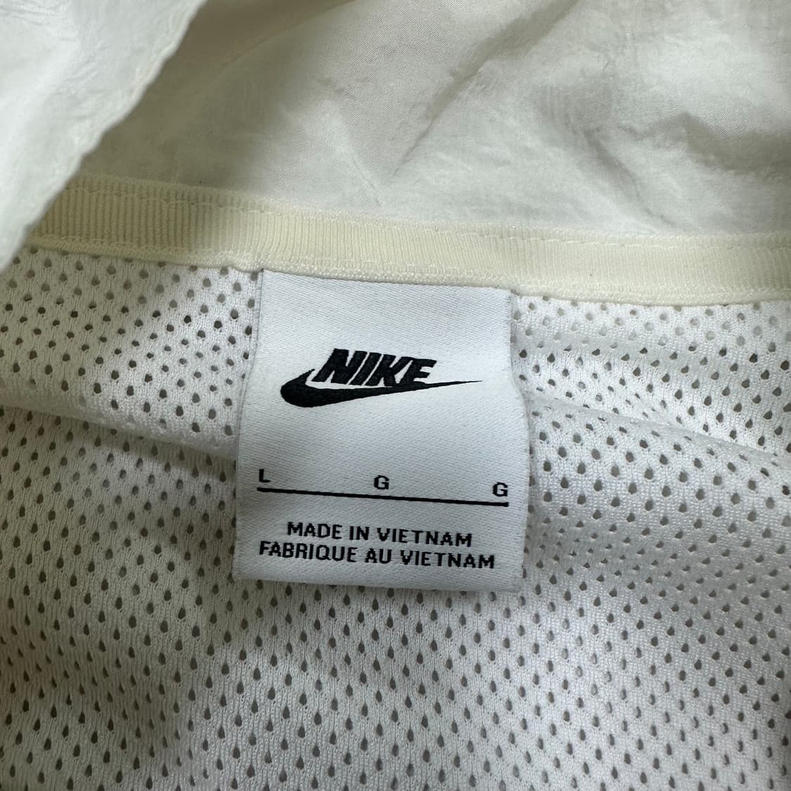 ✨ (바배) 나이키 빅스우시 흰검 우븐 바람막이 상품이미지3