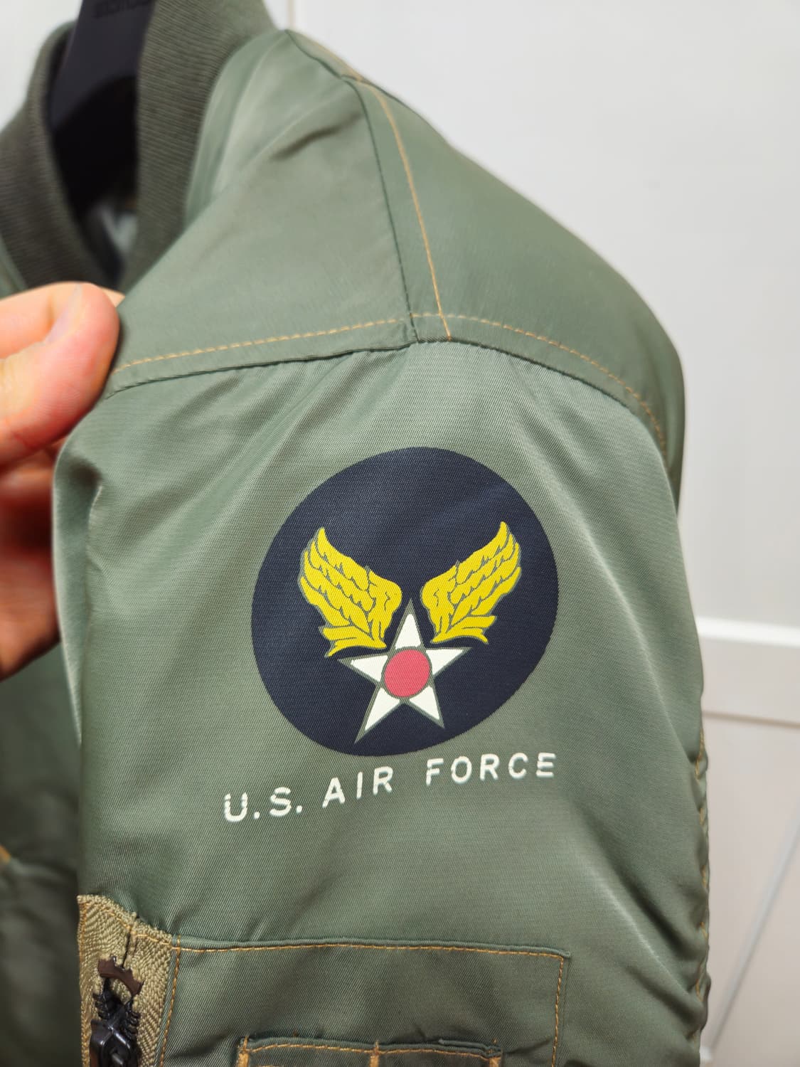 브론슨 MA-1 중국판 XXL 퀄리티 이슈 없는 버전 상품이미지4