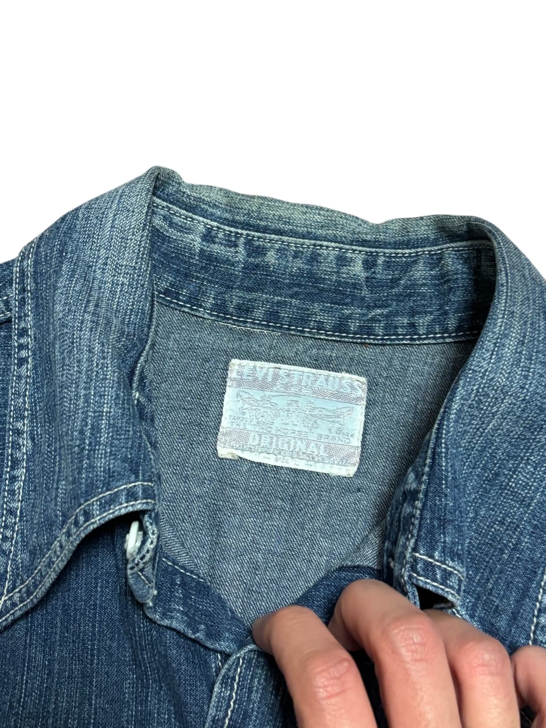 리바이스 웨스턴 데님 셔츠  상품이미지6