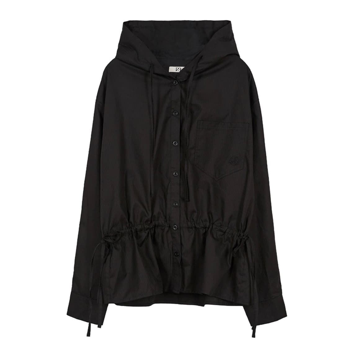 일리고 스트라이프 후디 셔츠 Free 상품이미지1