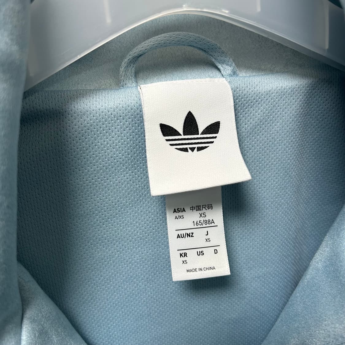 아디다스 져지 중티다스 스카이블루 아디다스 차이나 상품이미지3