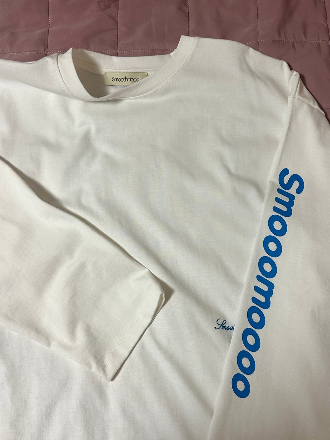 스무드무드 smooo logo tee 로고 티 상품이미지4
