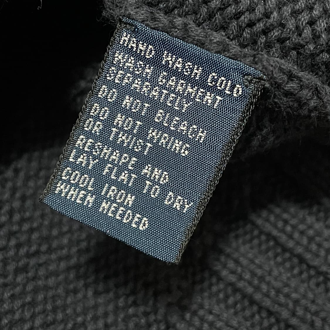 [L] 폴로 랄프로렌 빈티지 네이비 니트 스웨터 상품이미지3