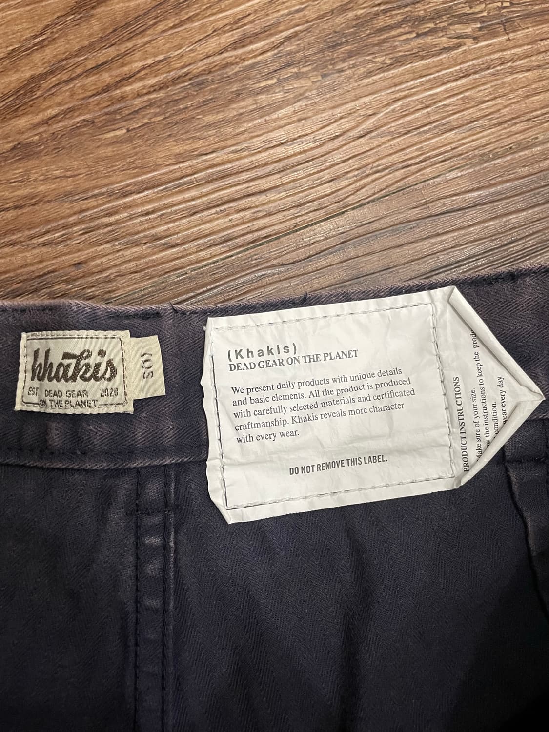 카키스 khakis 워크 팬츠 퍼플 상품이미지7