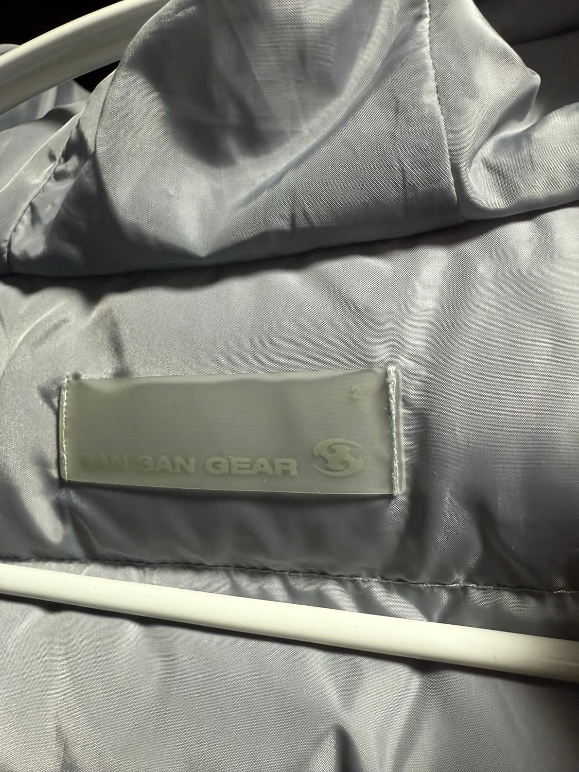 산산기어 서픽스 푸퍼 자켓 그레이 24fw 2사이즈 상품이미지3