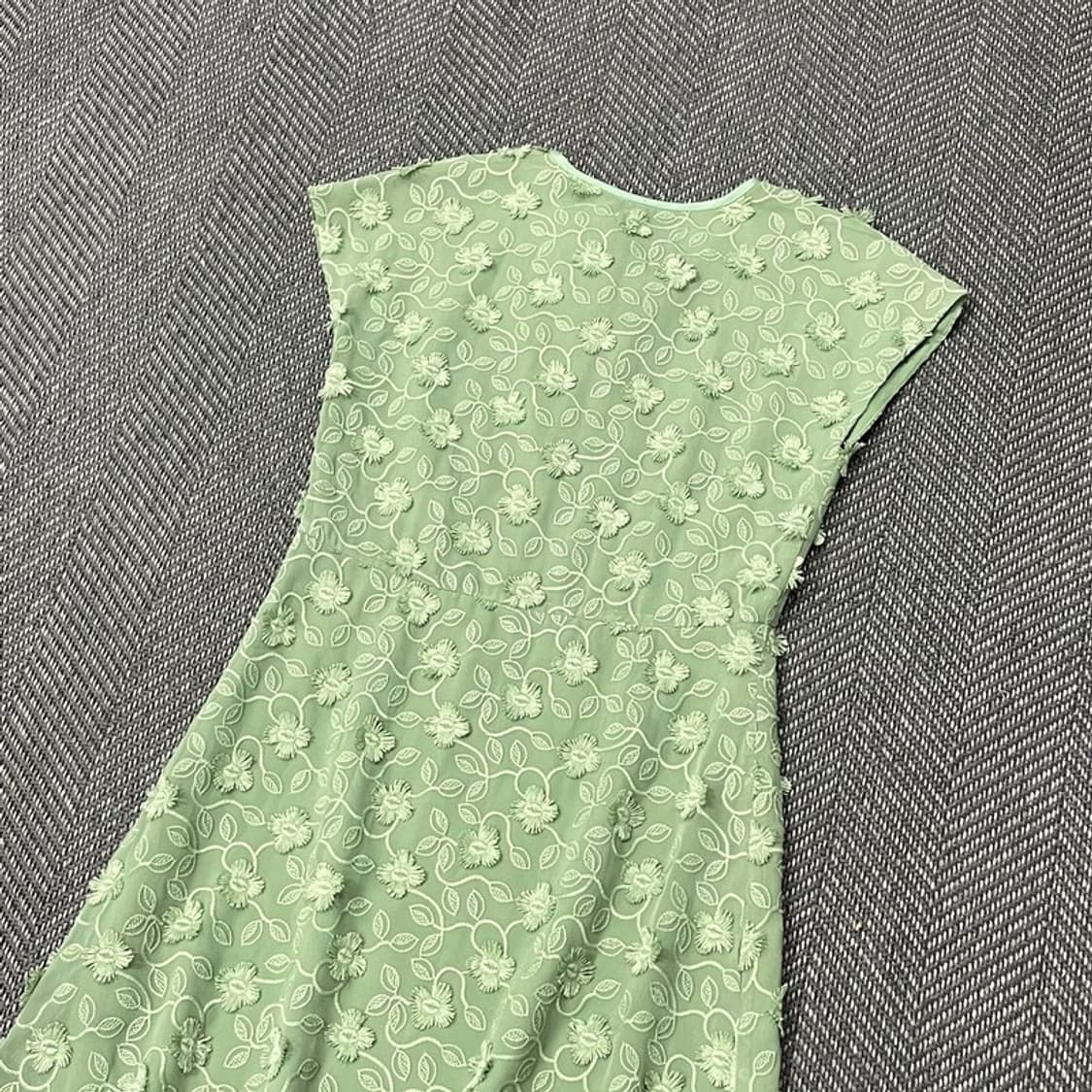 막스마라 플라워 자수 원피스 v0126 상품이미지4