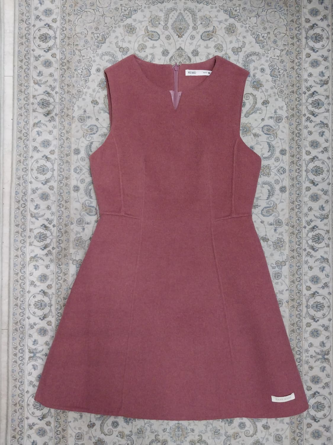 MIXXO 핑크 민소매 니트 원피스 (44-44반) 상품이미지1