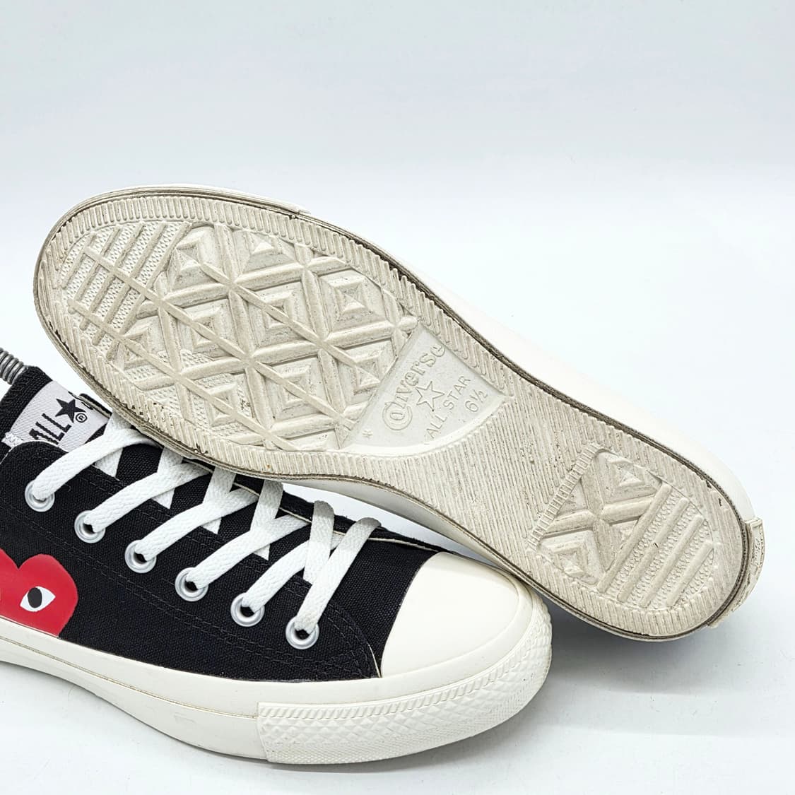  컨버스 제팬 X 꼼데가르송 플레이 척테일러 로우 (250)   상품이미지3