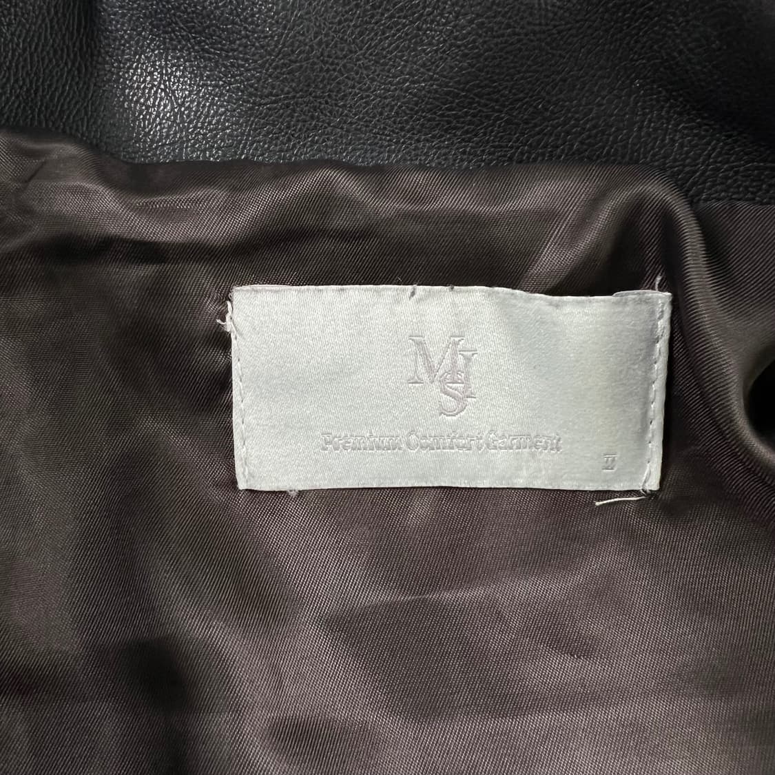 MJ 빈티지 레더 봄버 자켓 상품이미지7