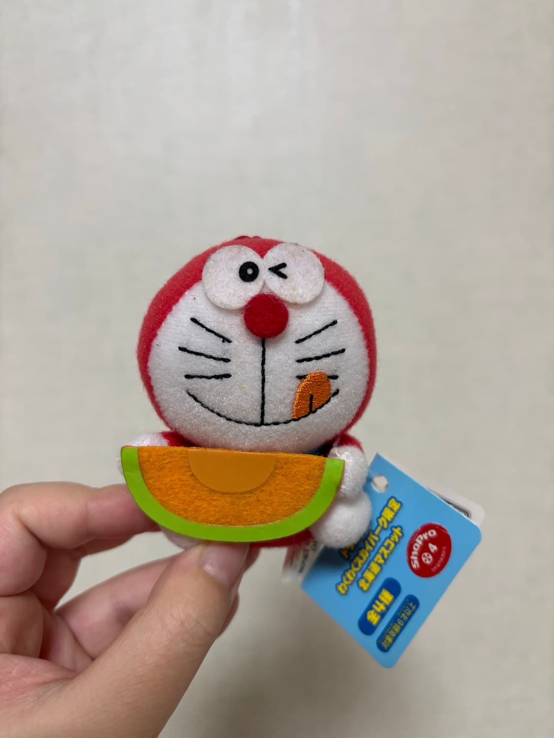 고전 빈티지 빨간 도라에몽 빨몽이 인형 상품이미지1