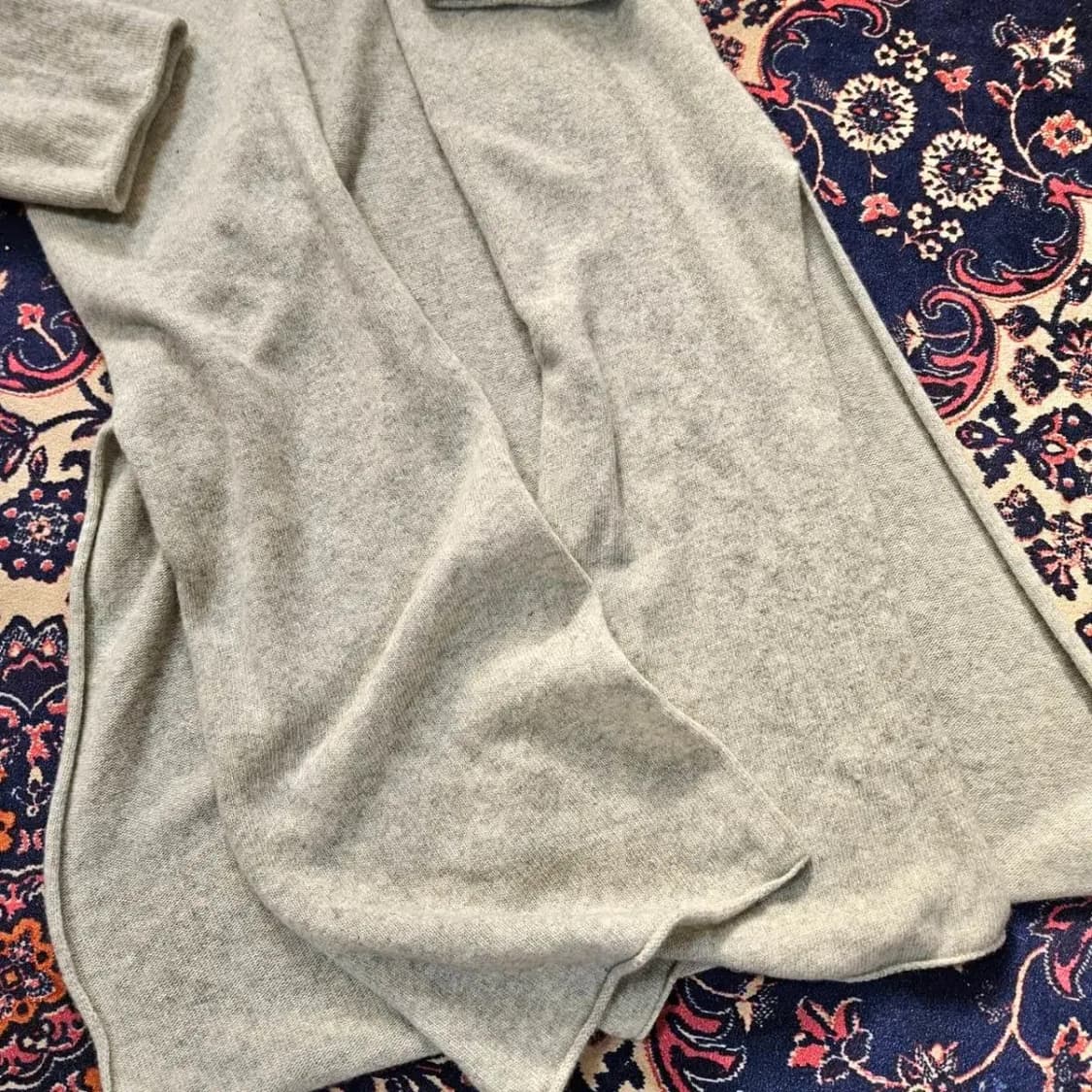 에민앤폴(Emin&Paul) 캐시미어 울 혼방 루즈핏 롱 가디건 상품이미지4