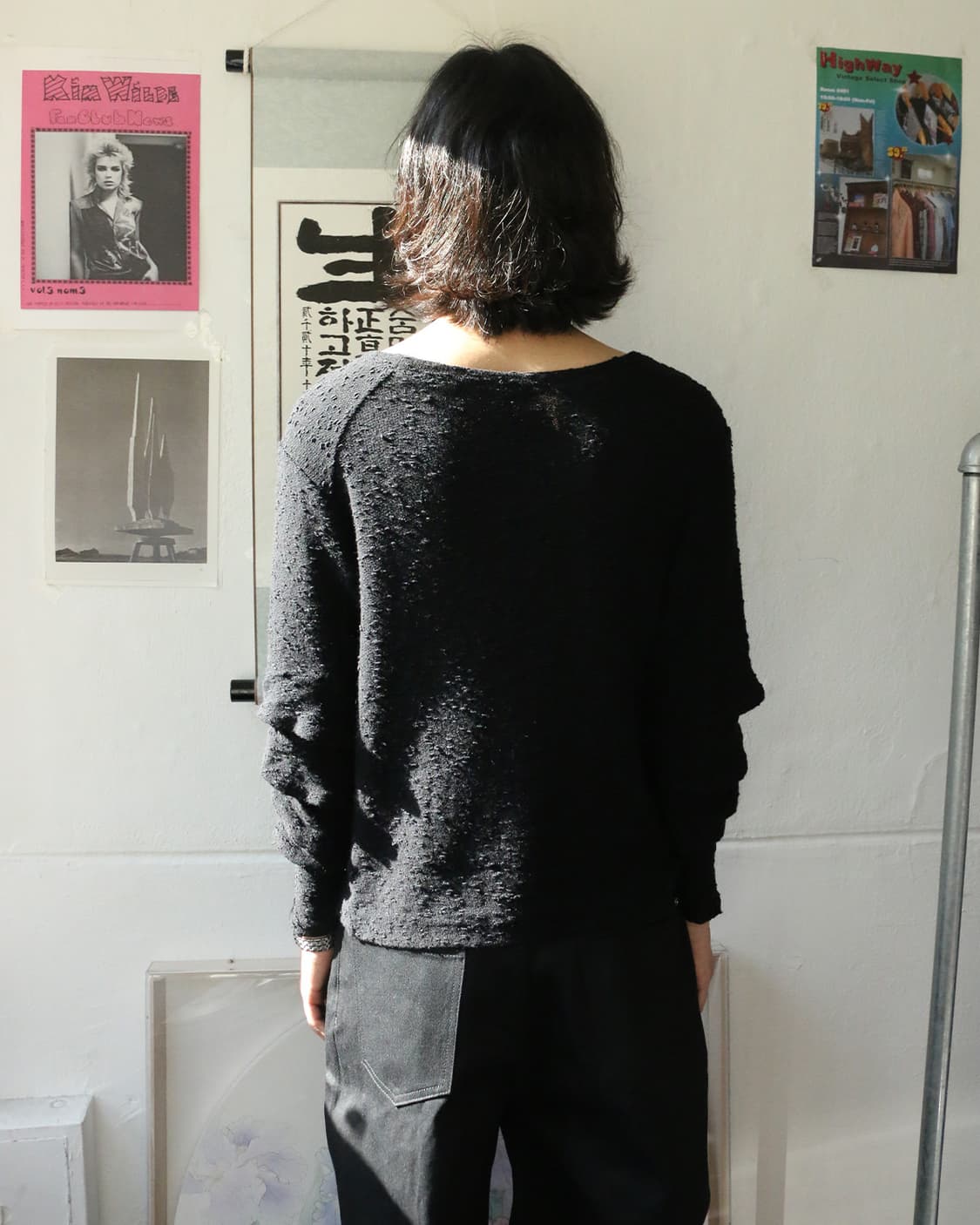 토가 아카이브 러플 슬리브 니트 상품이미지3