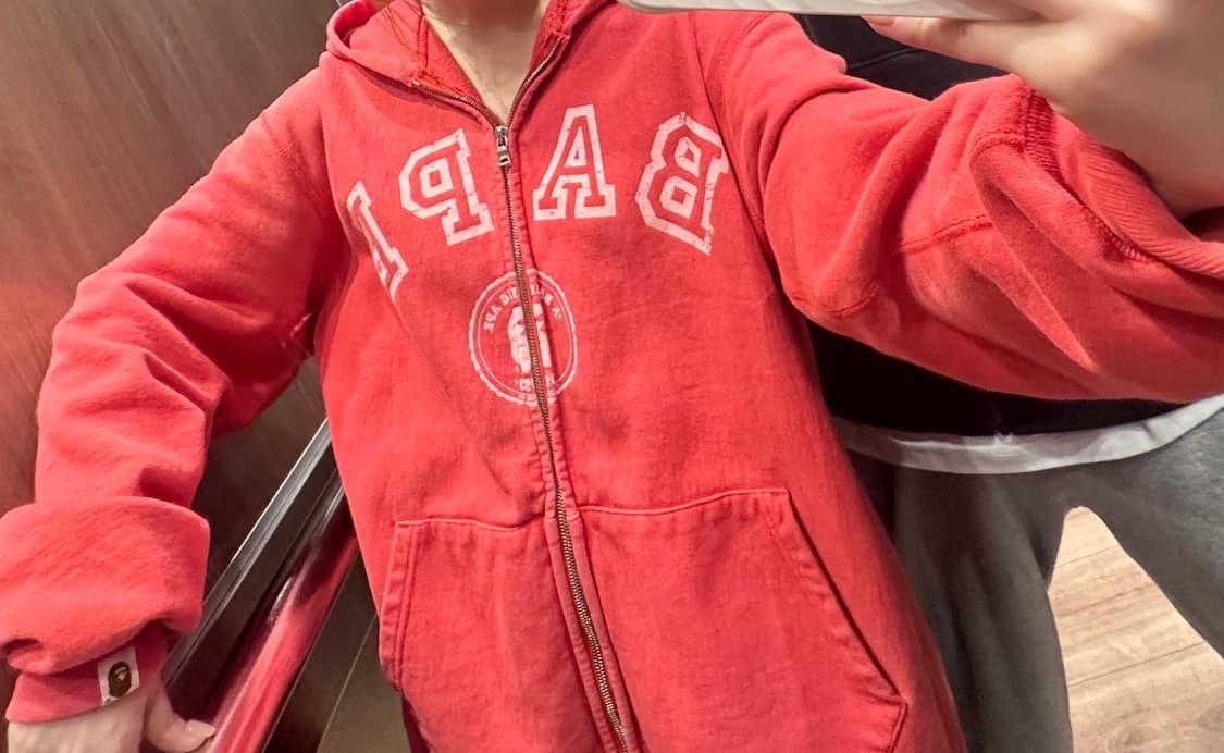 (L) 희귀 매물 OO'S BAPE HOODIE ZIP-UP 상품이미지3