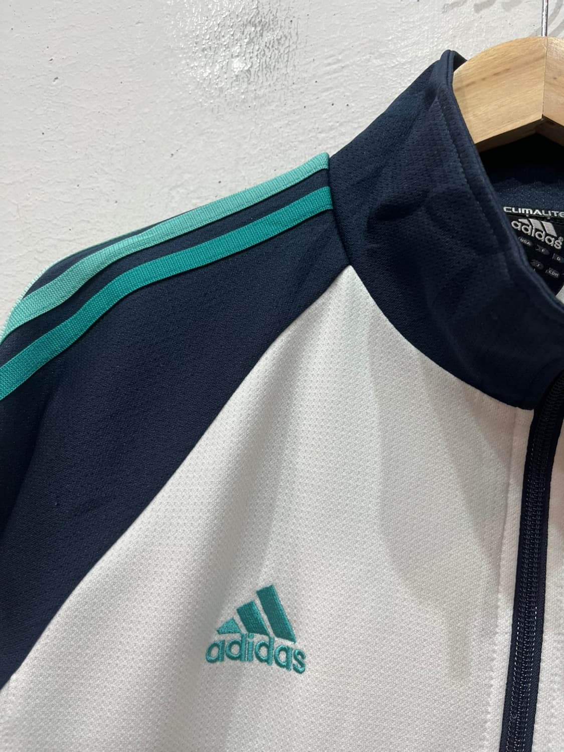 아디다스 재팬 화이트 민트 트랙탑 져지 상품이미지2