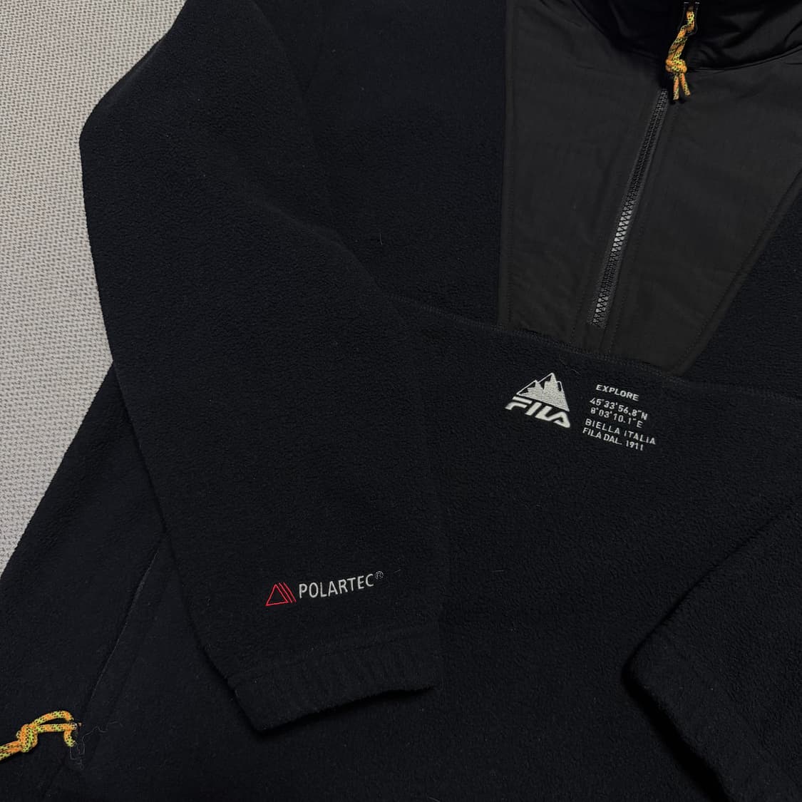 휠라 폴라텍 아노락 후리스 상품이미지3