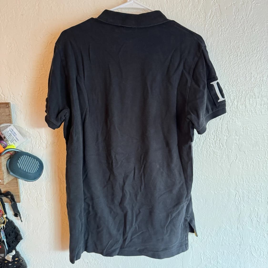 폴로 랄프로렌 빅포니 블랙 컨트리 크레스트 카라티 상품이미지3