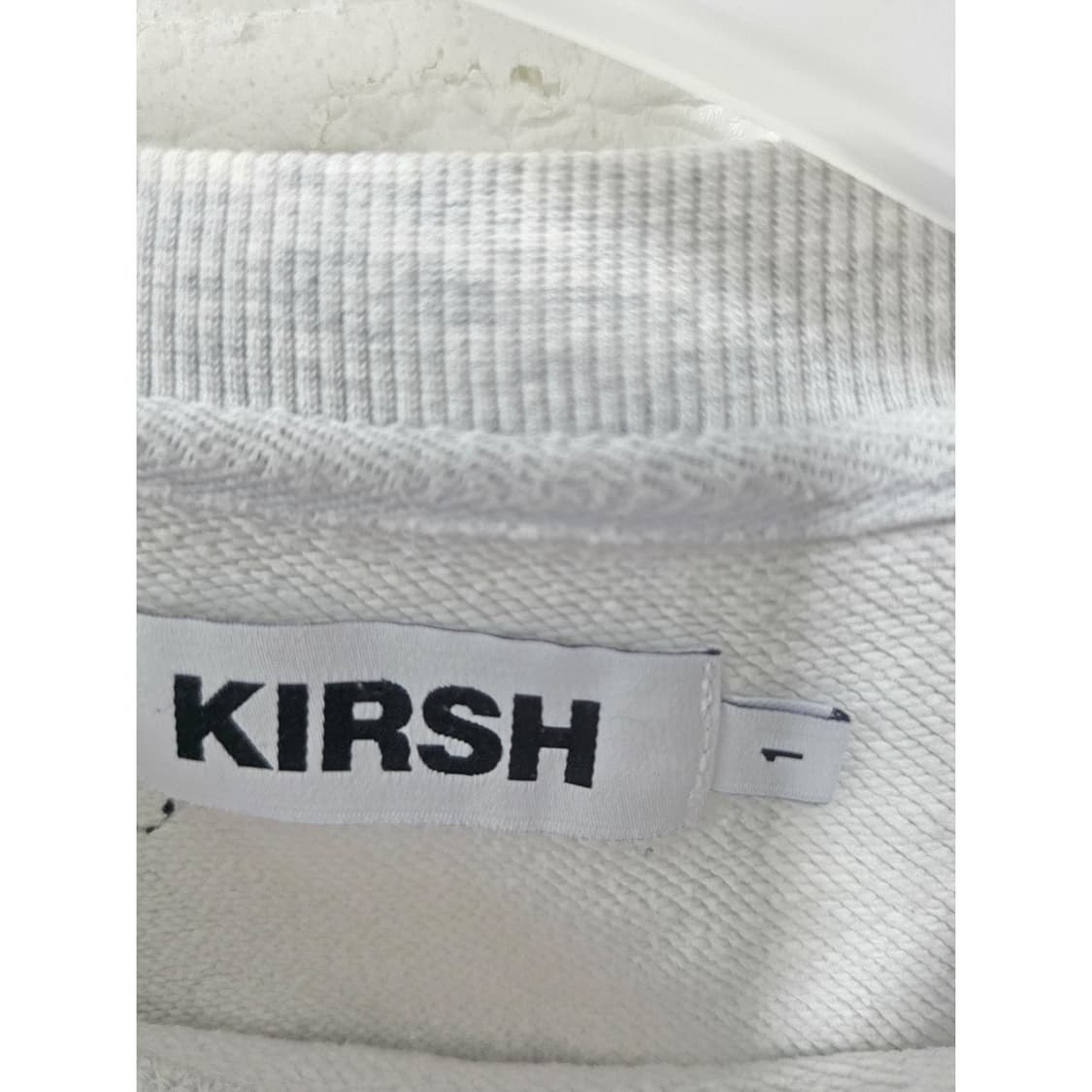 키르시 체리 맨투맨 그레이 L 상품이미지2