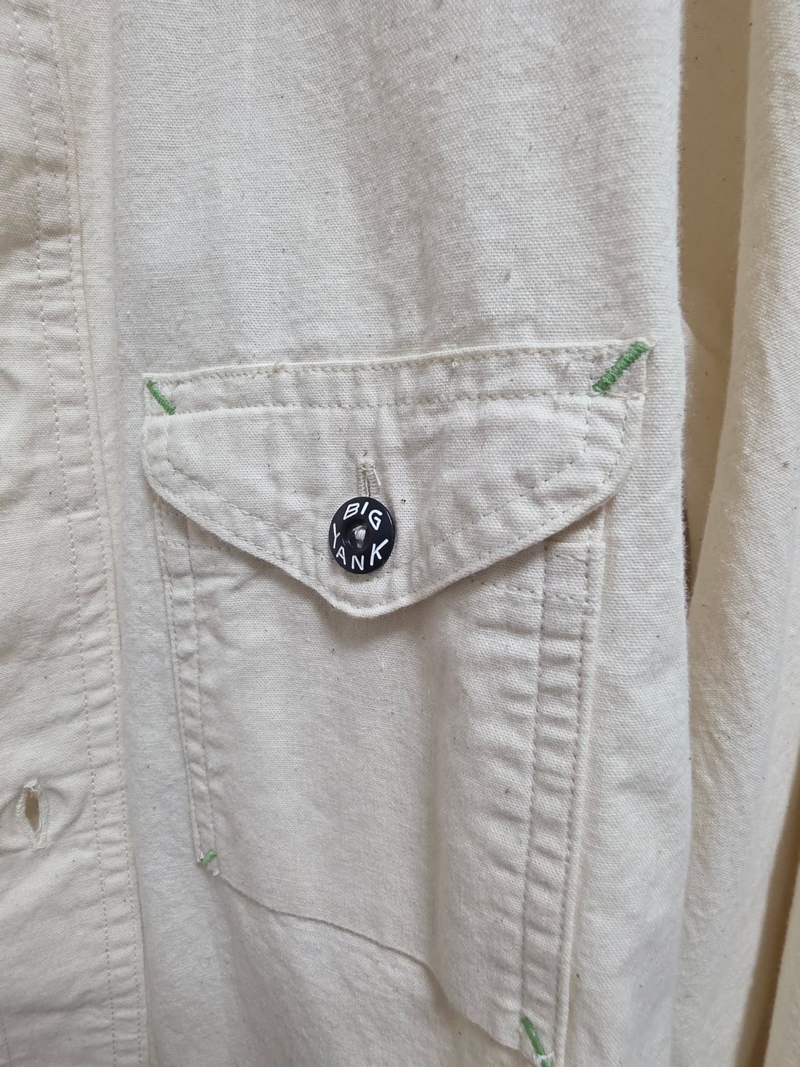 빅얀크 샴브레이 네츄럴 15 2/1 15.5 100사이즈 상품이미지2