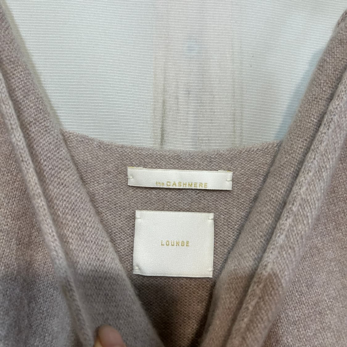 21FW 한섬 더캐시미어 캐시100 니트 원피스 세트 55 새상품급  상품이미지7