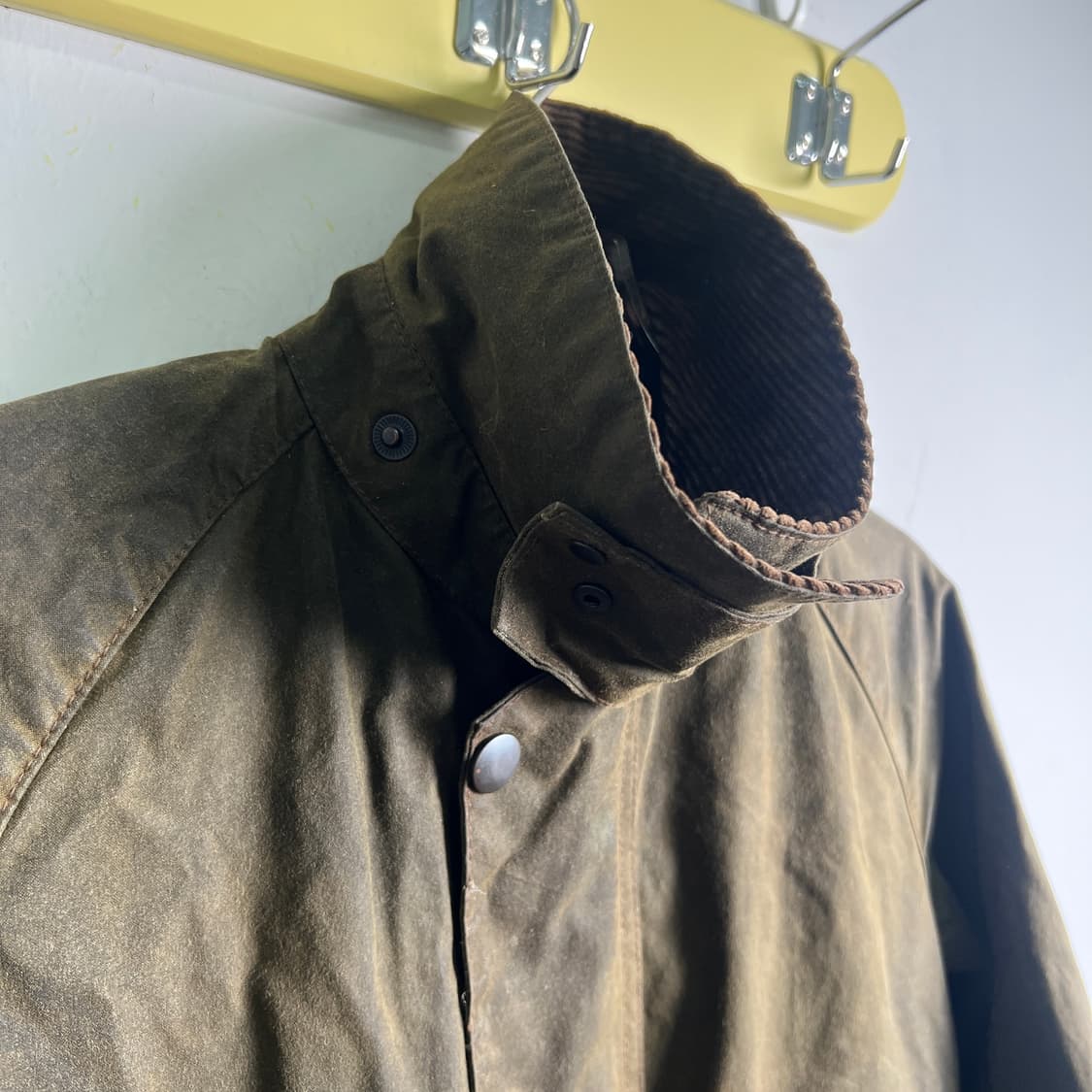 Barbour 바버 솔웨이 지퍼 왁스 자켓 36 상품이미지7