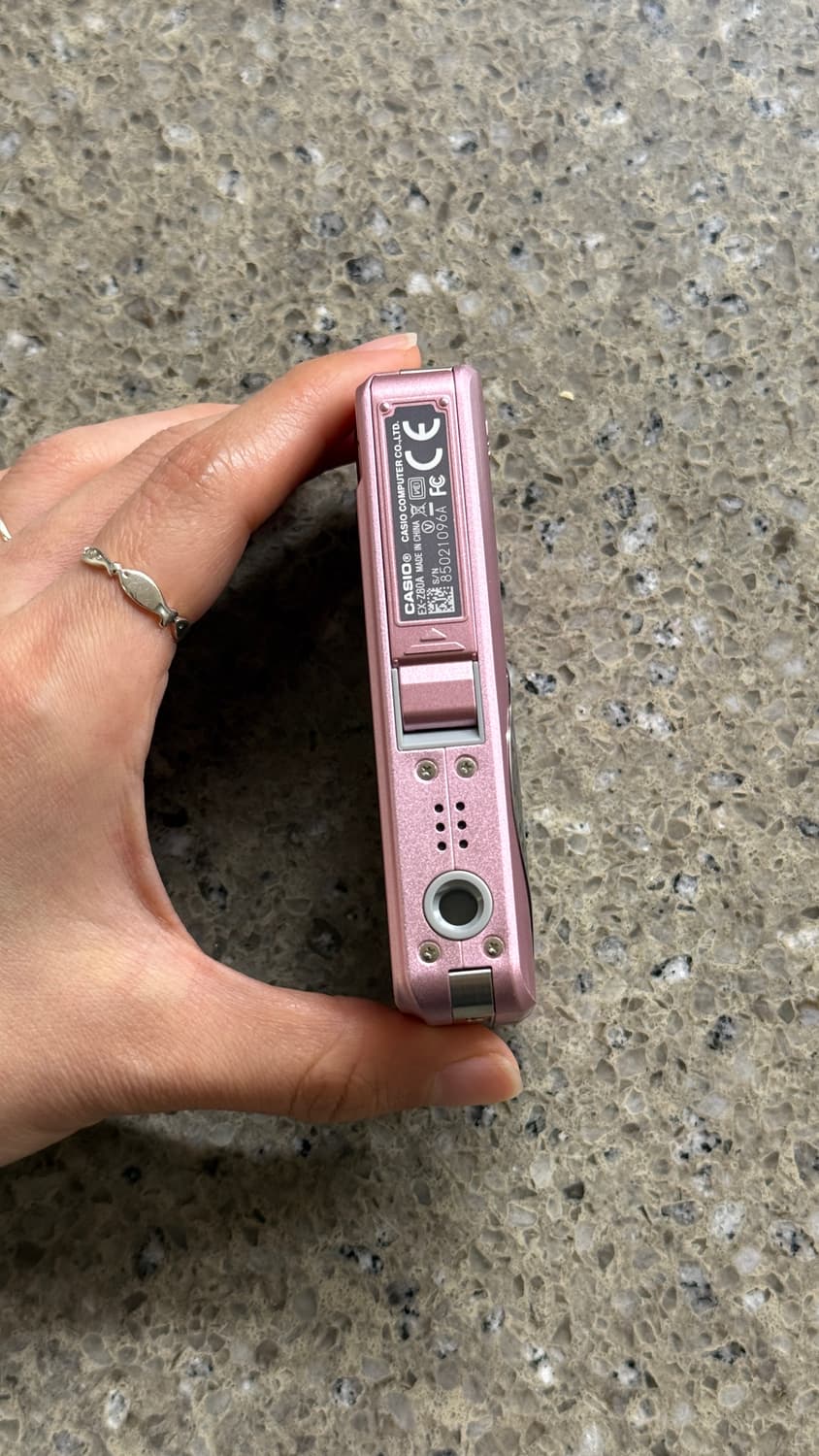 카시오 엑슬림 ex-z80 카리나 선미 디카 베이비 핑크 상품이미지4