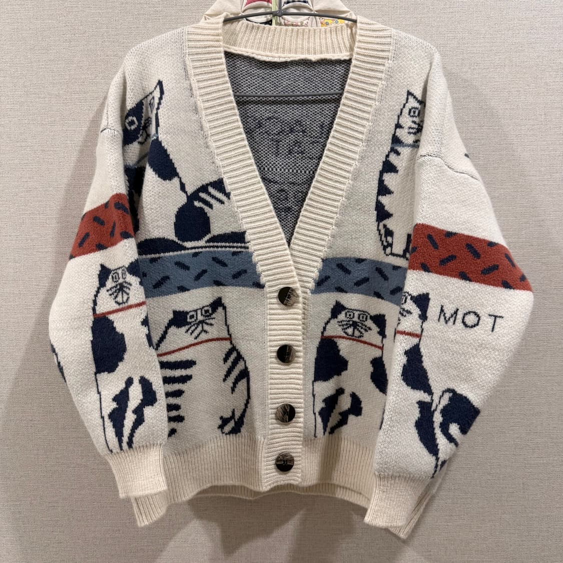 japan 네코 모리걸 가디건 상품이미지1