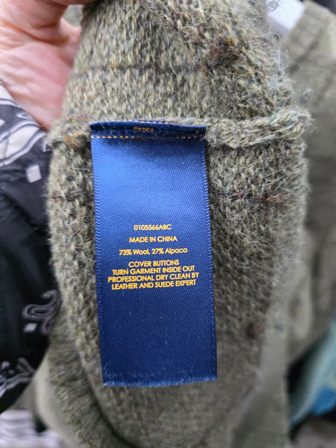 폴로 랄프로렌 여성 모직 알파카 니트 상품이미지4