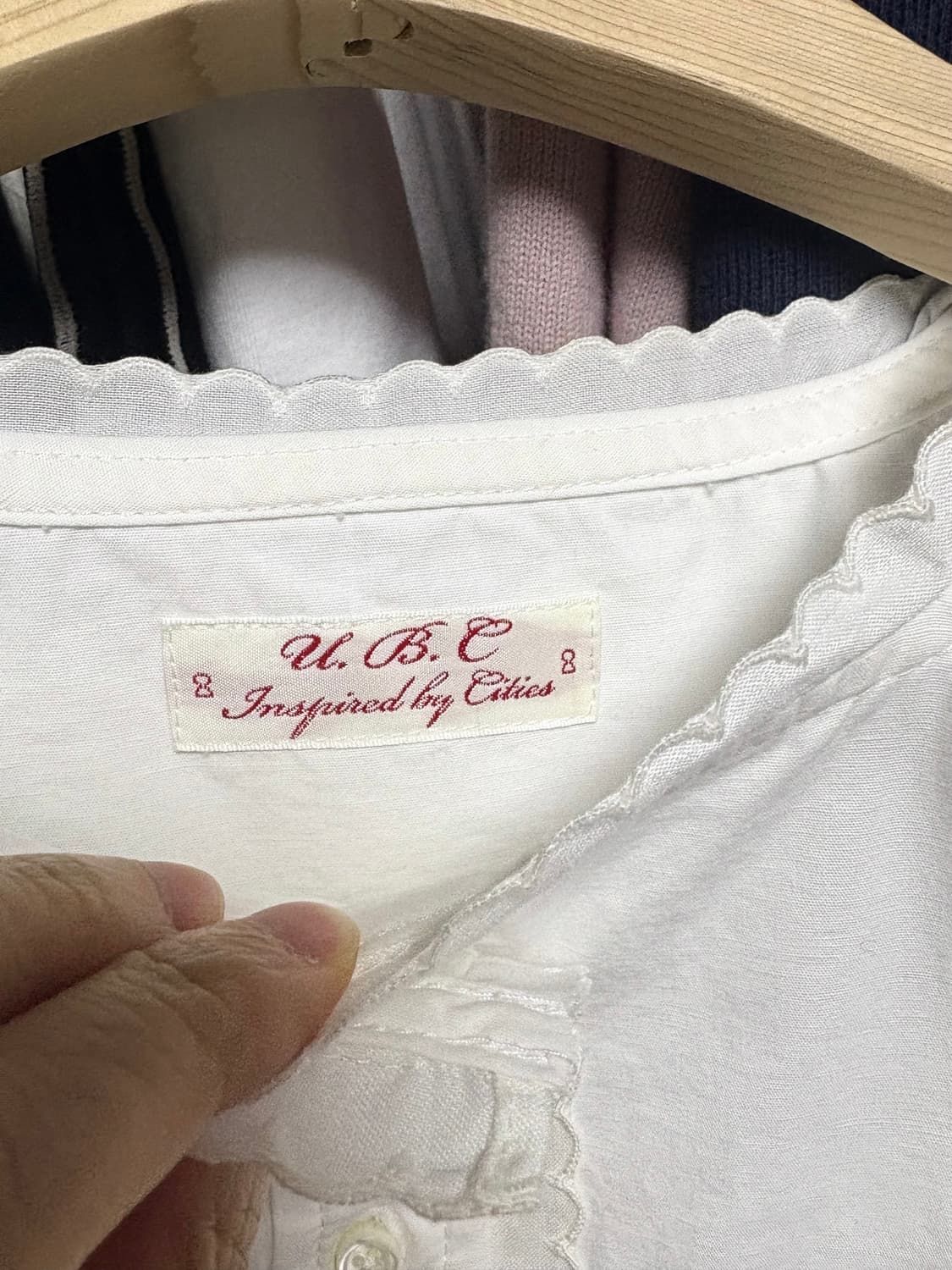 [얼바닉30] 앙시엔느 블라우스 (white) 상품이미지3