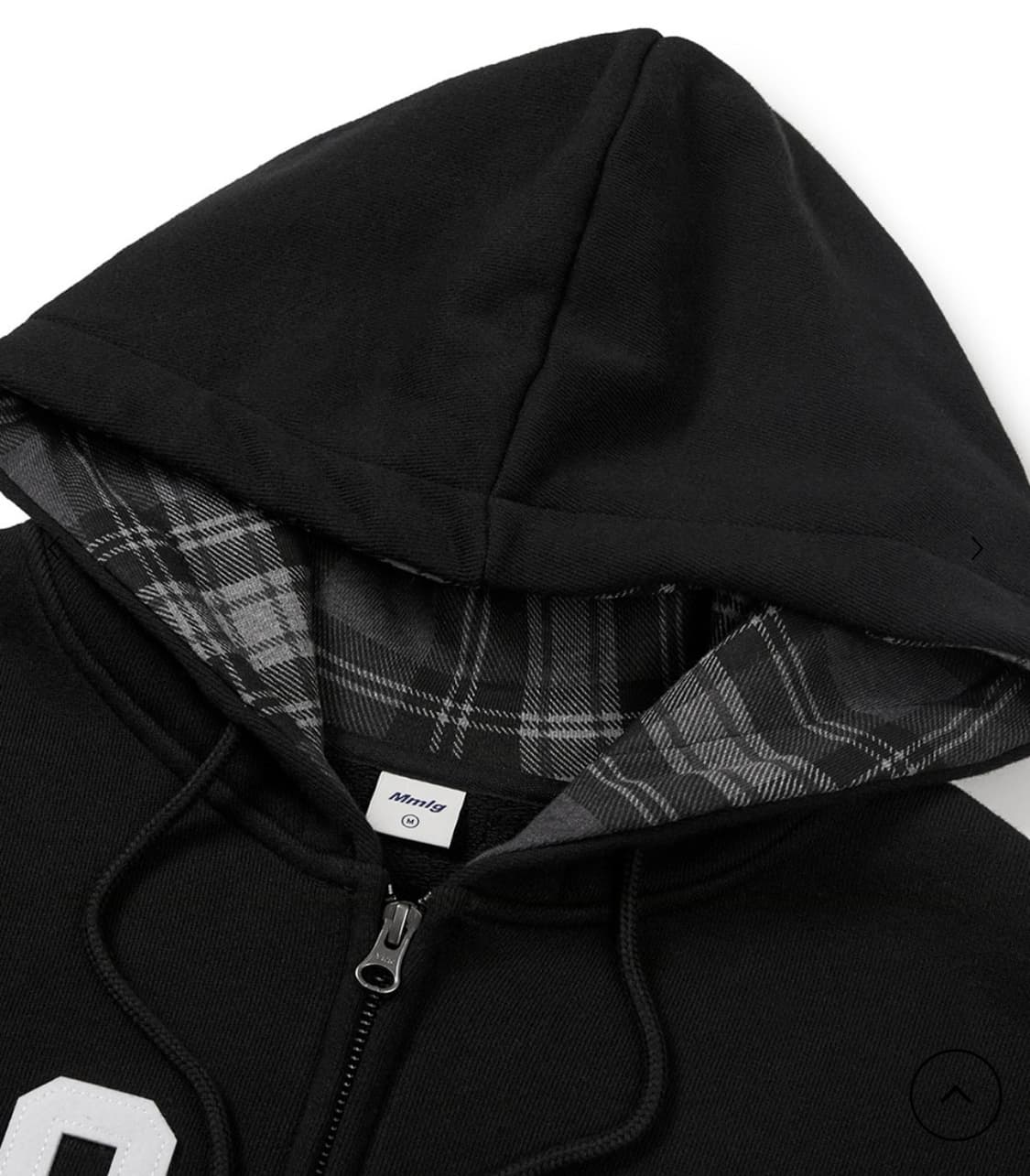 Mmlg CHECK PATTERN HOOD ZIPUP 상품이미지1