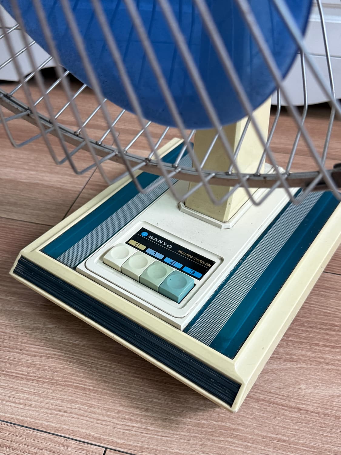 [클리닝 완료] Sanyo 산요 레트로 빈티지 선풍기 정상 작동품 2 상품이미지2