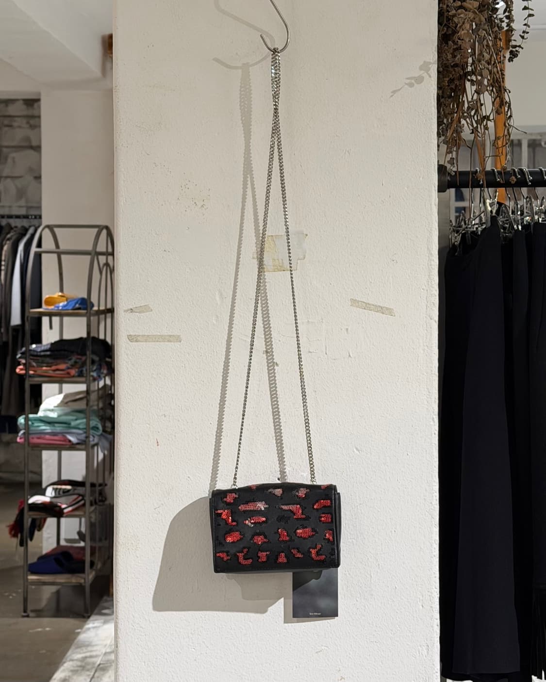 베르수스 베르사체 블랙 레오파드 라 메두사 미니 크로스백 상품이미지4