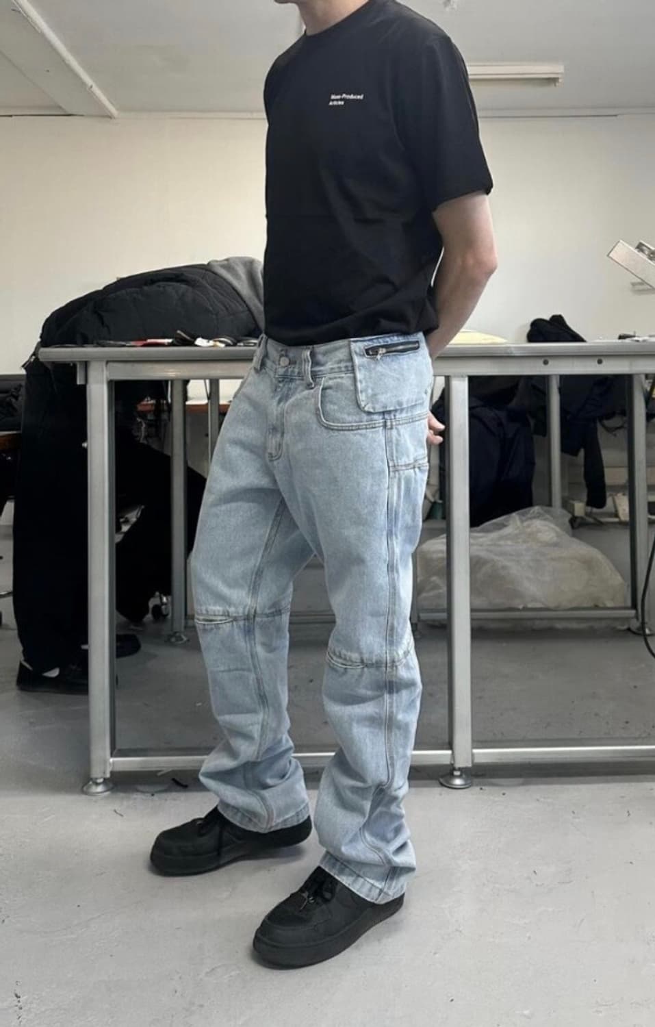 MPa BAG PANTS (STEEL BLUE) s size 상품이미지1
