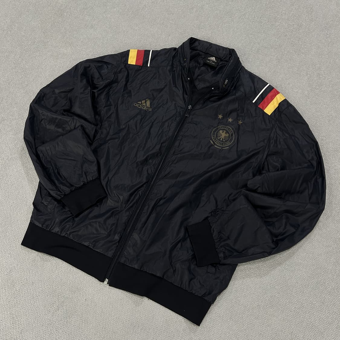 아디다스 독일 축구대표팀 바람막이 블랙 m 상품이미지1