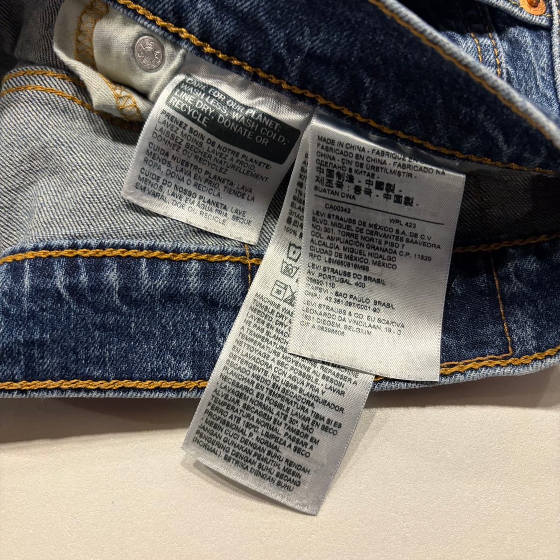 [30x30] 리바이스 502 데님 청바지 팬츠 D203 상품이미지6