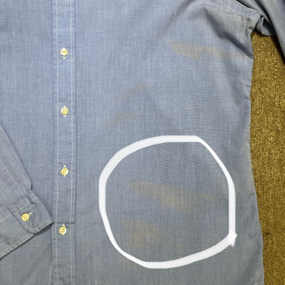  (L) POLO 폴로 랄프로렌 솔리드 셔츠  상품이미지7