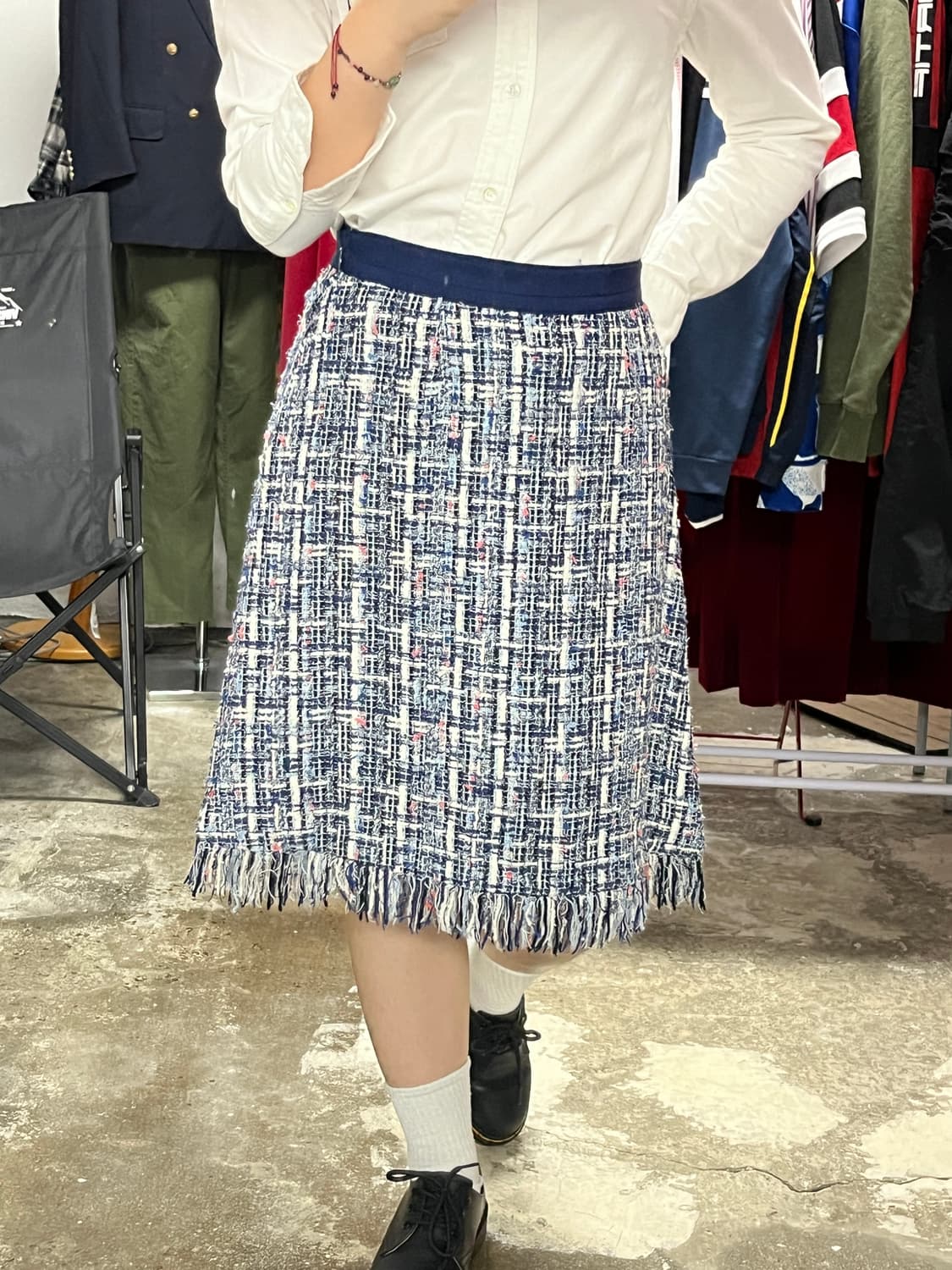 Lanvin 랑방 트위드 스커트  상품이미지3