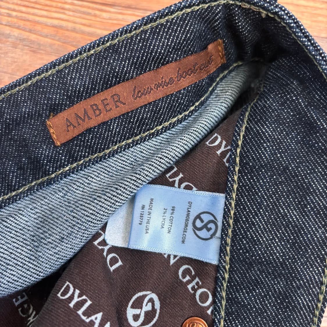 Dylan George 청바지 26 슬림 부츠컷 미국 수입 정품 데님 상품이미지3