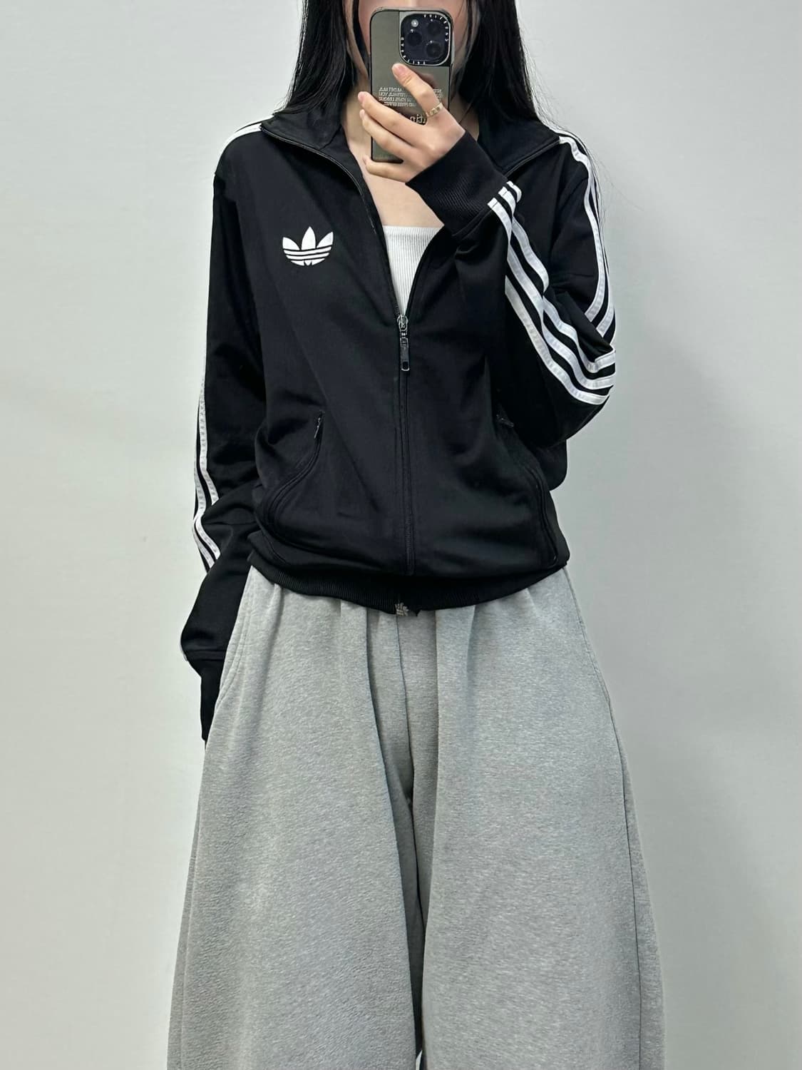 아디다스 파이어버드 블랙 트랙탑 져지 상품이미지1