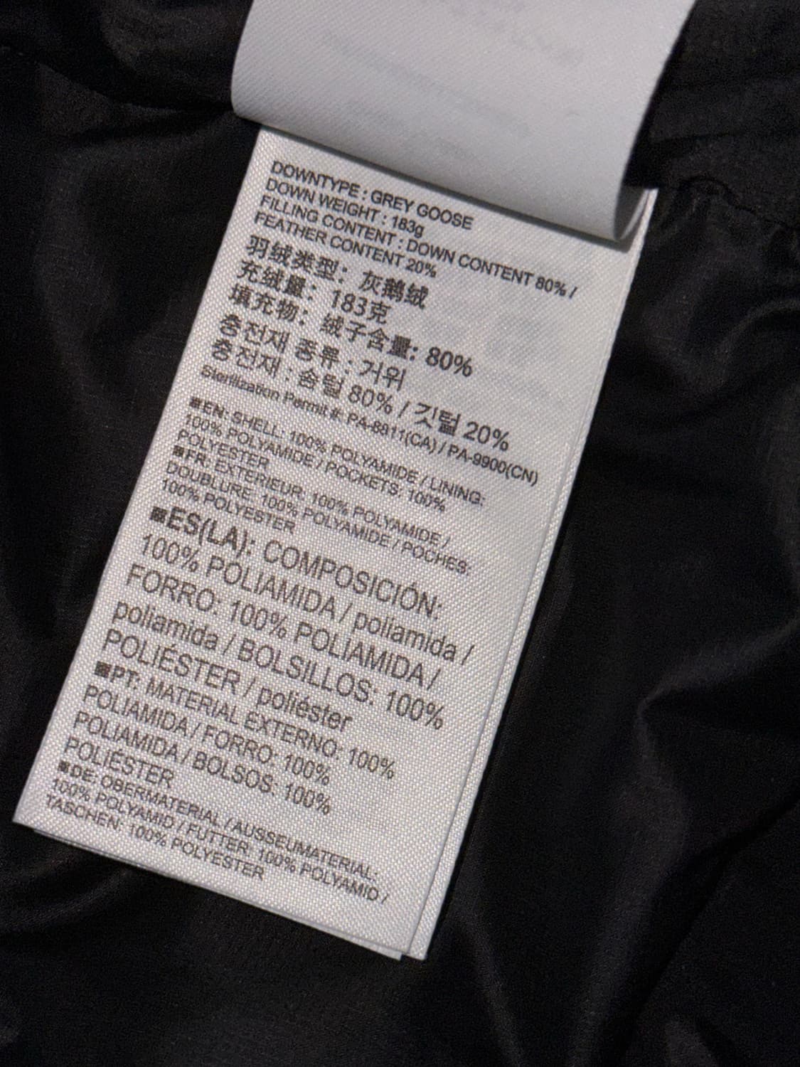 살로몬 컨투어 크롭 다운 자켓_LC3003600 (L) 상품이미지4