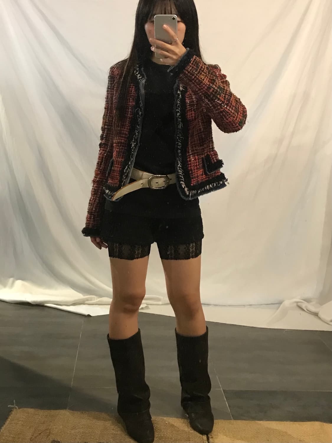 Benetton tweed jacket  상품이미지7