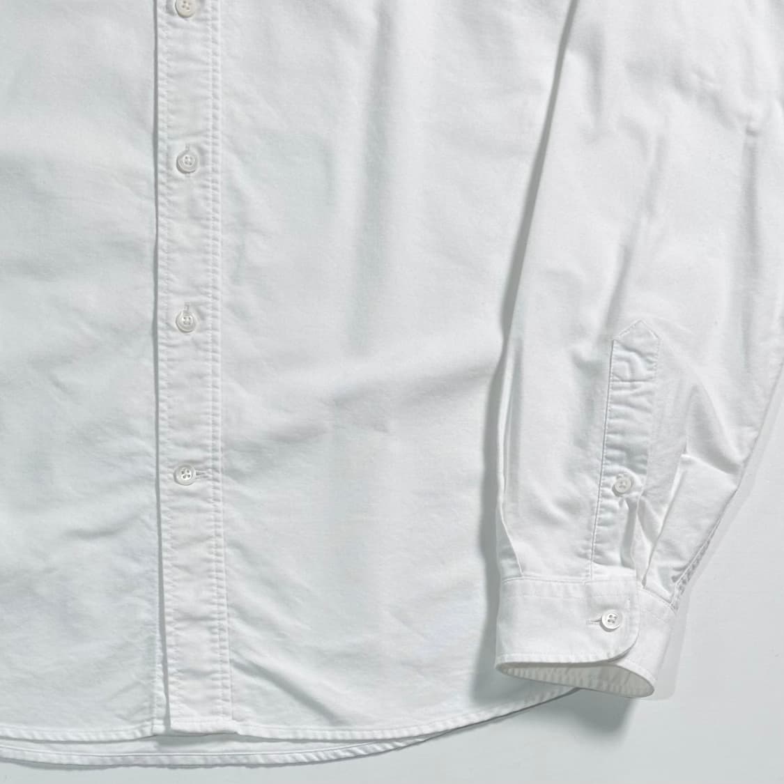 아미 스몰로고 화이트 옥스포드 셔츠  상품이미지4