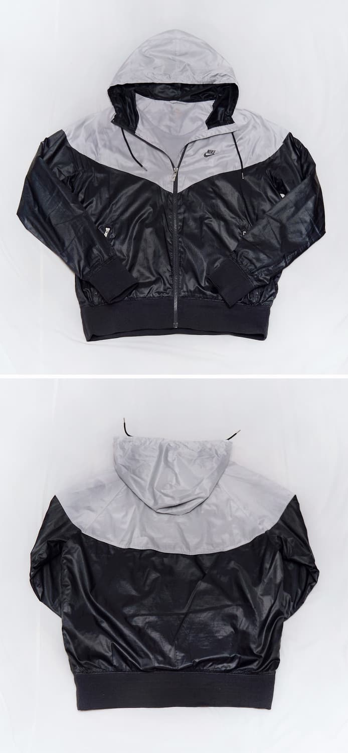 나이키 NSW 윈드러너 우븐 라인드 후드집업 자켓 검회 (L / 100) 상품이미지2