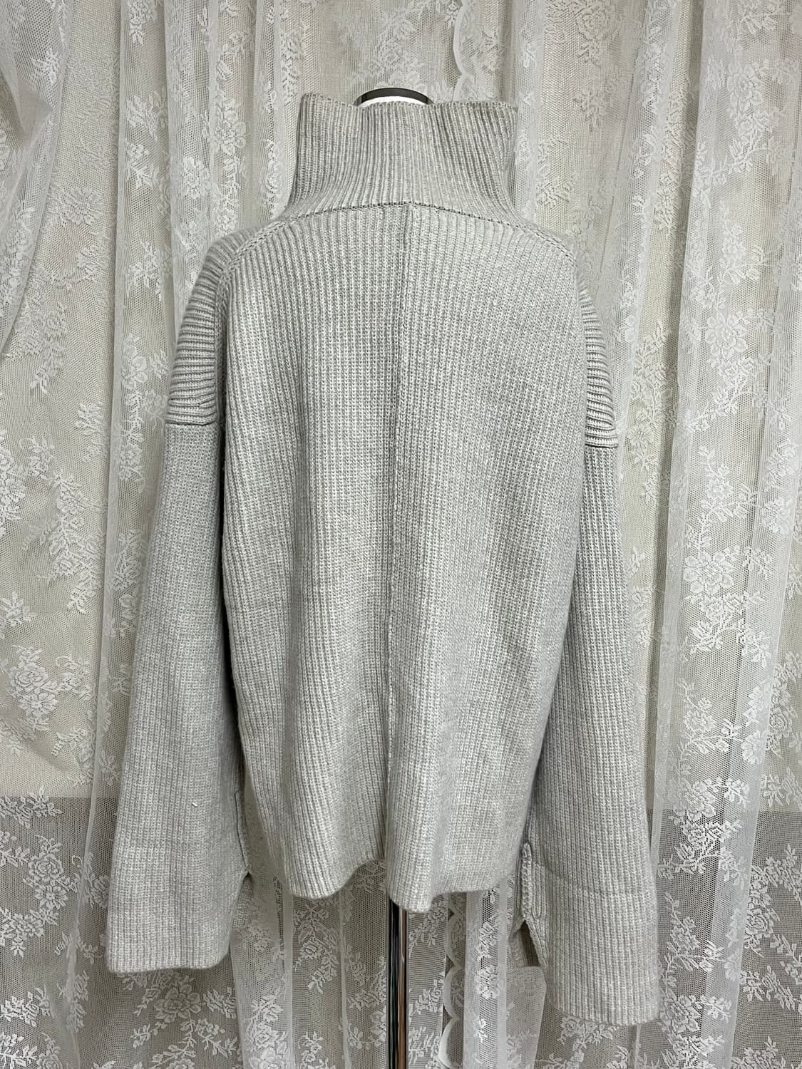 F) 한섬 타임 TIME 캐시미어 블렌드 오버핏 니트 상품이미지3