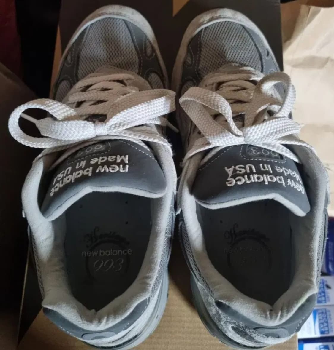 뉴발란스 993 메이드 인 USA 그레이 260 상품이미지6