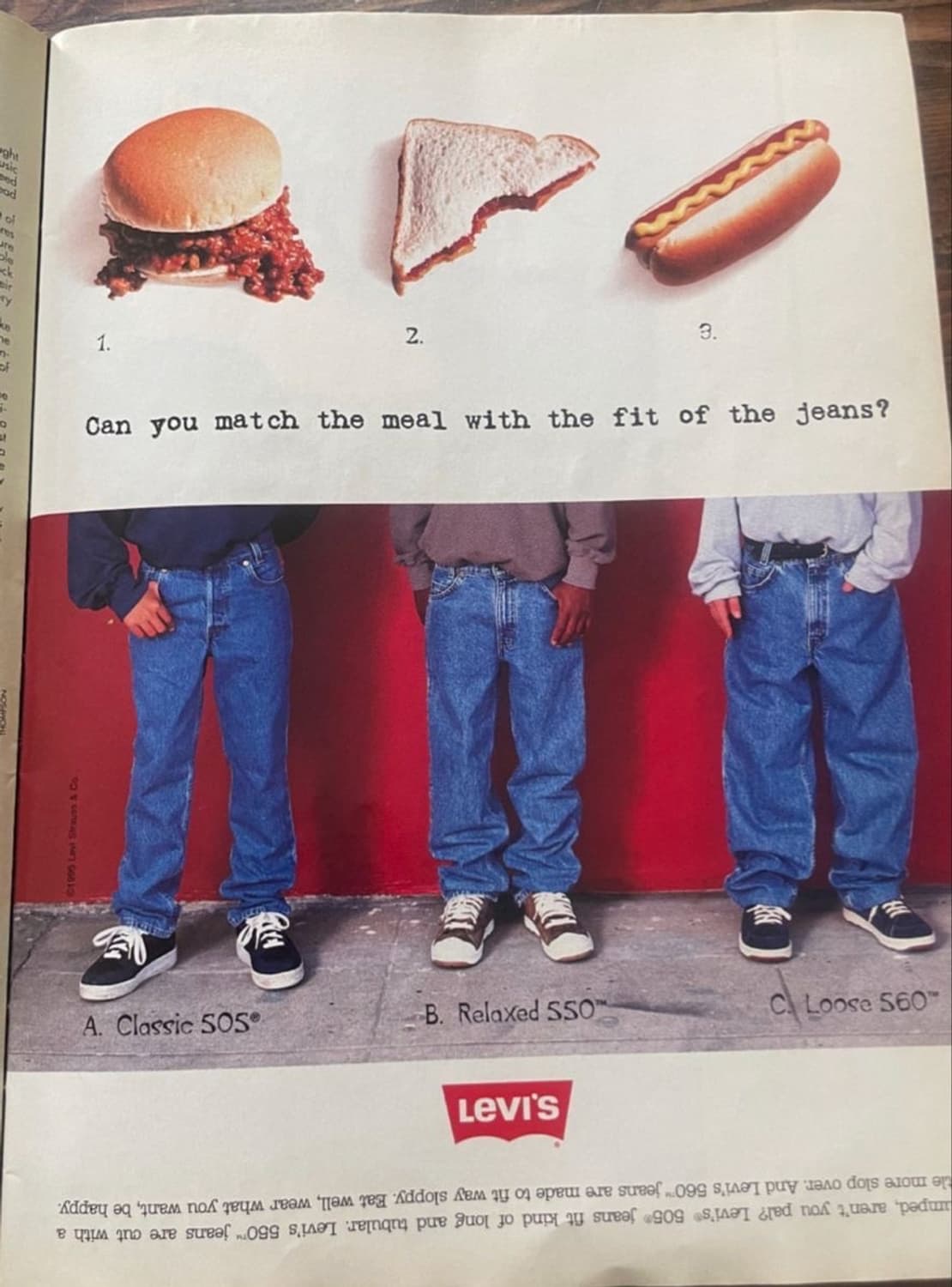 리바이스 550 W38L32 상품이미지1