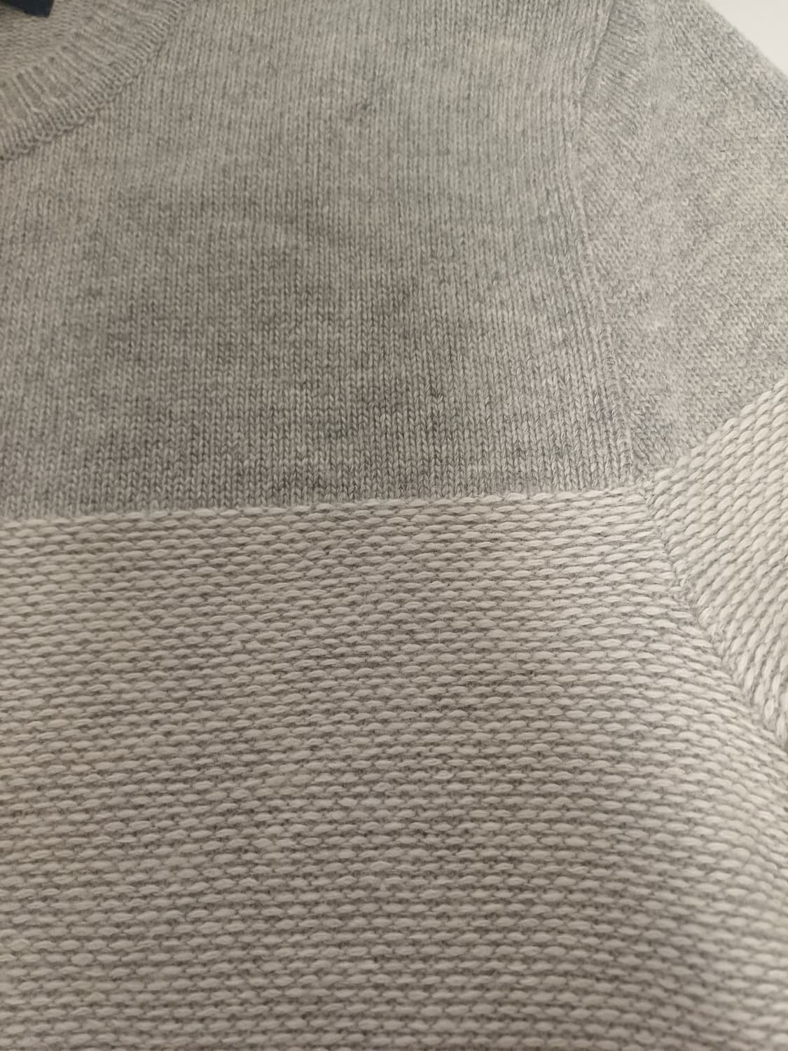 [100] 에피그램 캐시미어 블렌드 믹스 블록 니트 상품이미지5